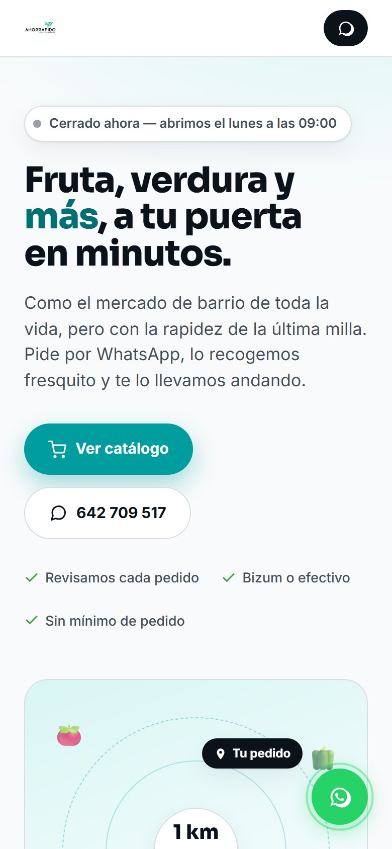 ahorrapido.com en móvil